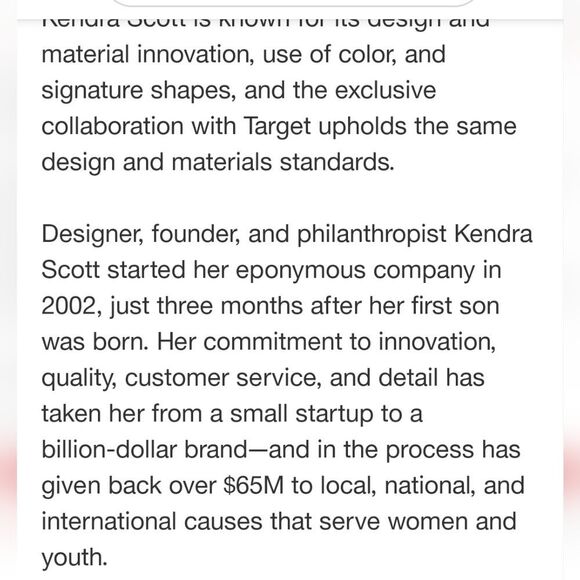 Kendra Scott Medium Wood Jewelry Storage Box- White/Gold - Picture 4 of 12